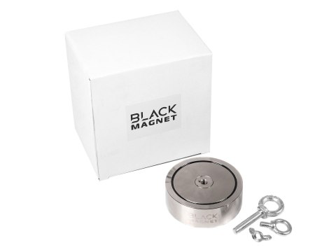 Magnes neodymowy do poszukiwań Black Magnet F400x2 podwójny Black Magnet