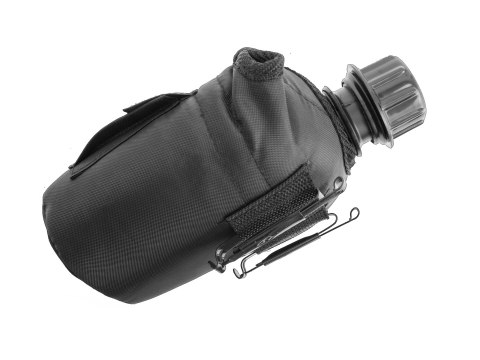 Manierka w pokrowcu MFH - czarna MFH - Max Fuchs