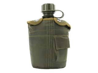 Manierka w pokrowcu MFH - oliwkowa MFH - Max Fuchs