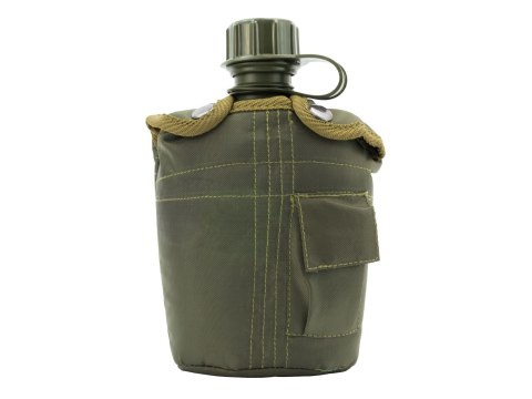 Manierka w pokrowcu MFH - oliwkowa MFH - Max Fuchs