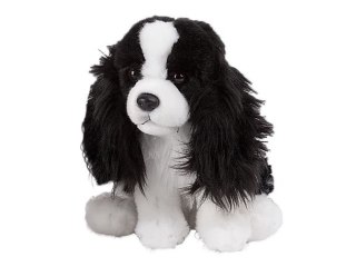 Maskotka Cavalier-King-Charles Nature De Brenne 32 cm czarno-biały Nature De Brenne