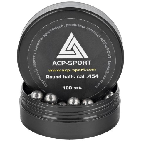 Kule ołowiane ACP-Sport kal .454, 100szt (JW454) ACP-Sport