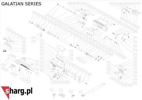 Mechanizm spustowy Hatsan Trigger Gold do Galatian (2150-05 GD) Hatsan Arms