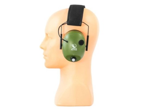 Ochronniki słuchu aktywne RealHunter Olive (258-013) RealHunter