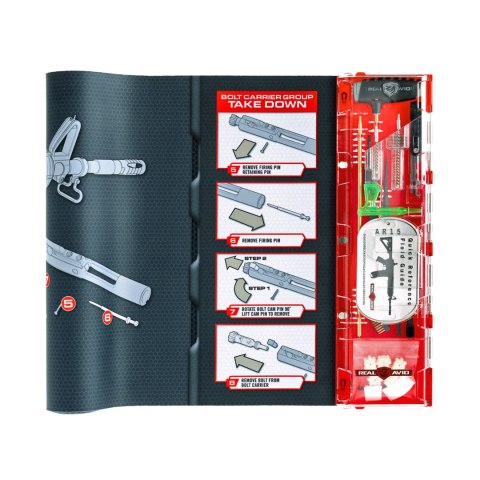 Mata rusznikarska Real Avid z zestawm narzędzi Master Cleaning Station AR-15 AVMCS-AR Real Avid