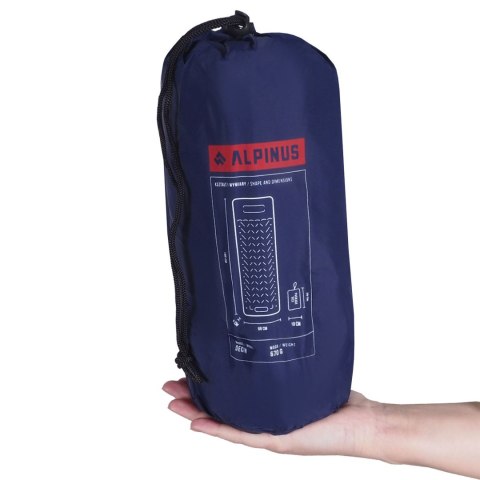 Materac Alpinus Decin granatowy Alpinus