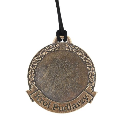 Medal odlewany Golden Fox Król Pudlarzy z rzemykiem Golden Fox