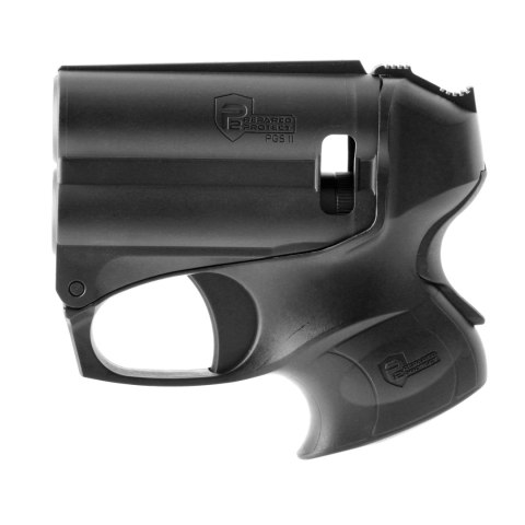 Miotacz gazu pieprzowego P2P PGS II KIT z latarką, czarny Prepared 2 Protect (P2P)