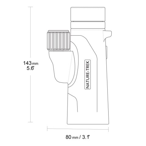 Monokular Hawke Nature Trek 10x42 zielony Hawke Optics