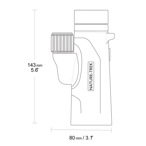 Monokular Hawke Nature Trek 8x42 zielony Hawke Optics