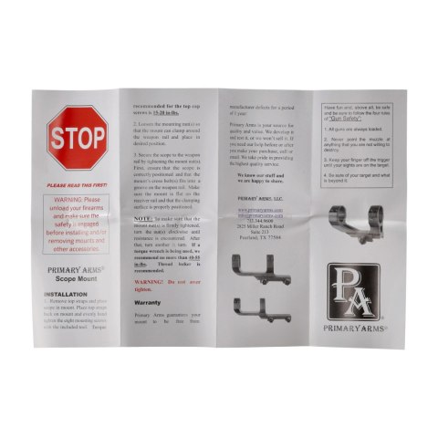 Montaż Primary Arms AR15 Deluxe 30 mm Primary Arms