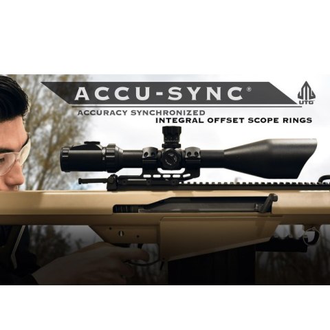 Montaż jednoczęściowy, wysoki Leapers UTG Accu-Sync 30/22 cantilever 50 mm czarny Leapers