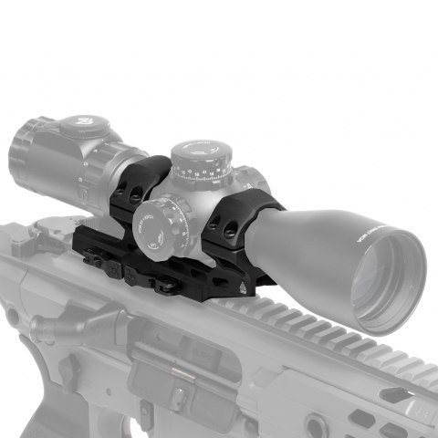 Montaż jednoczęściowy, wysoki, szybki Leapers UTG Accu-Sync 30/22 cantilever 34 mm czarny Leapers