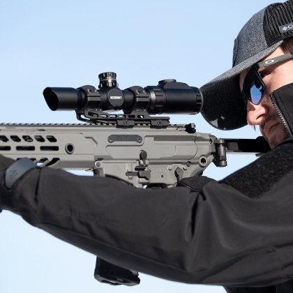 Montaż jednoczęściowy, wysoki, szybki Leapers UTG Accu-Sync 30/22 cantilever 50 mm Leapers