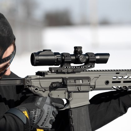 Montaż jednoczęściowy, wysoki, szybki Leapers UTG Accu-Sync 30/22 cantilever 50 mm Leapers