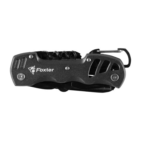 Multitool Foxter narzędzie wielofunkcyjne survival 13w1 czarny NN