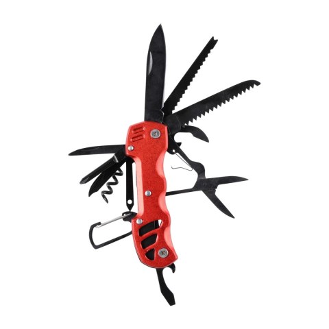 Multitool Foxter narzędzie wielofunkcyjne survival 13w1 czerwony NN