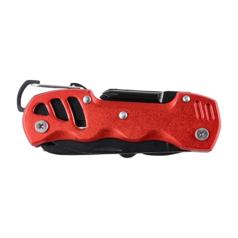Multitool Foxter narzędzie wielofunkcyjne survival 13w1 czerwony NN