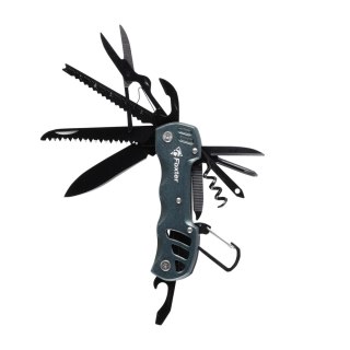 Multitool Foxter narzędzie wielofunkcyjne survival 13w1 szary NN