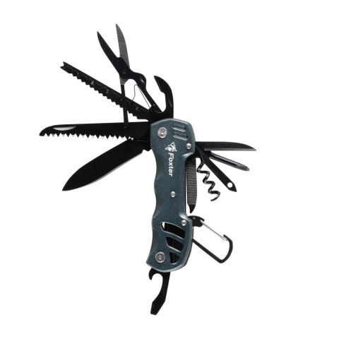 Multitool Foxter narzędzie wielofunkcyjne survival 13w1 szary NN