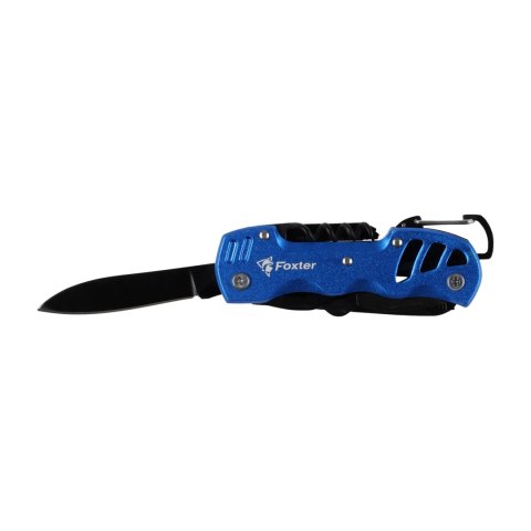 Multitool Foxter narzędzie wielofunkcyjne survival scyzoryk 13w1 niebieski NN