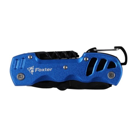 Multitool Foxter narzędzie wielofunkcyjne survival scyzoryk 13w1 niebieski NN