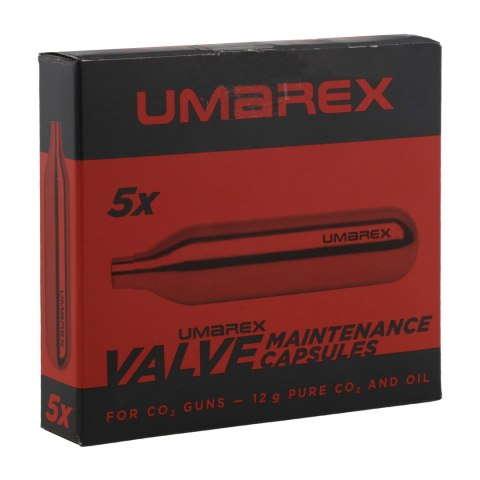 Nabój kapsuła CO2 Umarex 5 szt. 12 g konserwująco-czyszcząca Umarex