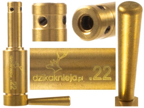 Nabój laserowy premium do przystrzeliwania .22 LR Dzika Knieja