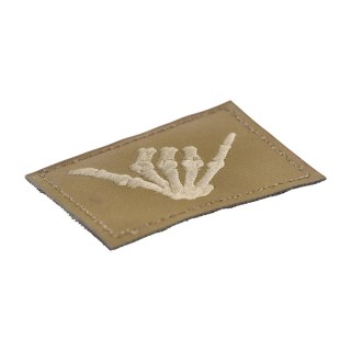 Naszywka GTG Skeleton Shaka Coyote Brown Ginger's Tactical Gear