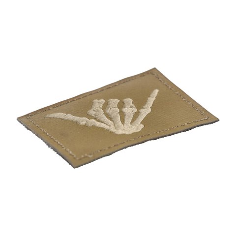 Naszywka GTG Skeleton Shaka Coyote Brown Ginger's Tactical Gear