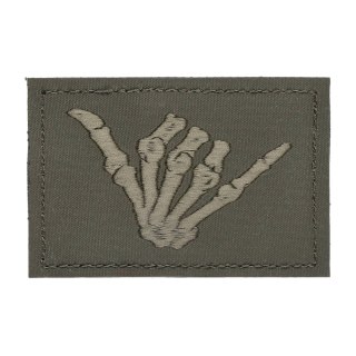 Naszywka GTG Skeleton Shaka Ranger Green Ginger's Tactical Gear