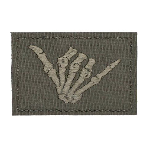 Naszywka GTG Skeleton Shaka Ranger Green Ginger's Tactical Gear