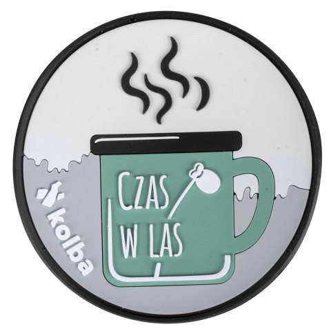 Naszywka Patch Kolba „Czas w las" kubek Kolba