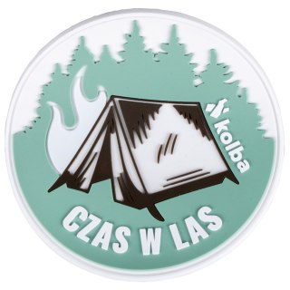 Naszywka Patch Kolba „Czas w las" namiot Kolba