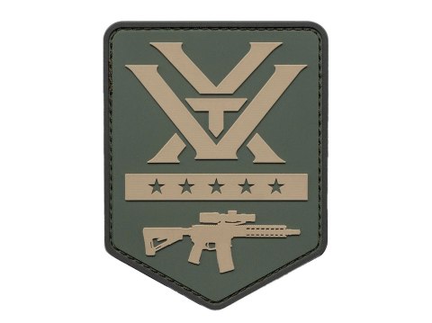 Naszywka Vortex Badge Patch szara Vortex Optics
