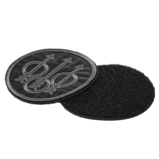 Naszywka taktyczna Beretta patch Trójząb czarna Beretta