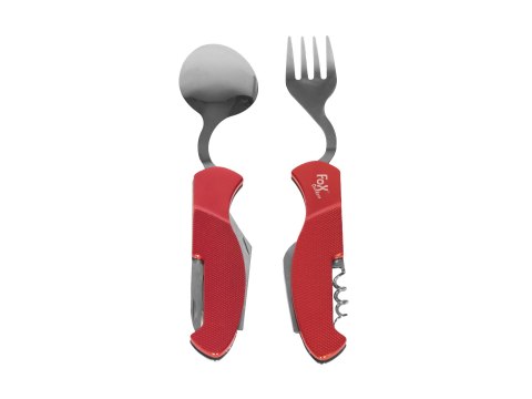 Niezbędnik Fox Outdoor 6-częściowy składany czerwony Fox Outdoor