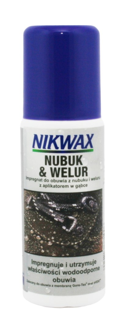 Nikwax NI-04 impregnat nubuk/welur gąbka 125 ml Nikwax