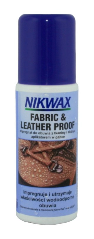 Nikwax NI-05 impregnat skóra/tkanina gąbka 125 ml Nikwax
