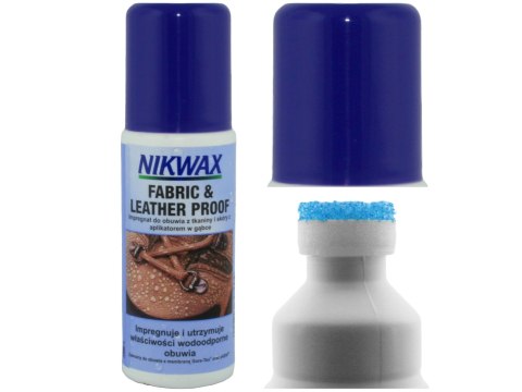 Nikwax NI-05 impregnat skóra/tkanina gąbka 125 ml Nikwax