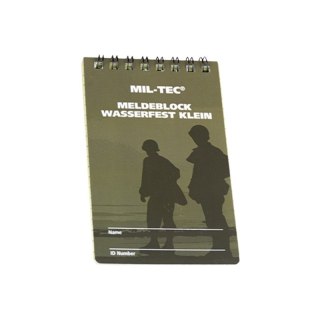 Notes wodoodporny Mil-Tec 75 x 130 mm oliwkowy Mil-Tec