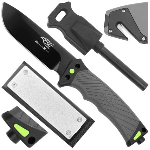 Nóż bushcraft Ganzo G8012-GY Ganzo / Firebird