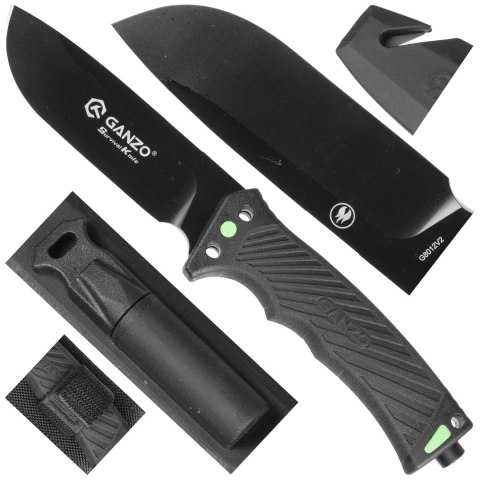 Nóż bushcraft Ganzo G8012V2-BK Ganzo / Firebird