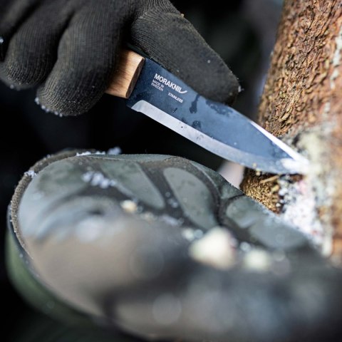 Nóż bushcraft Morakniv Lok BlackBlade Ash Wood stal nierdzewna Morakniv