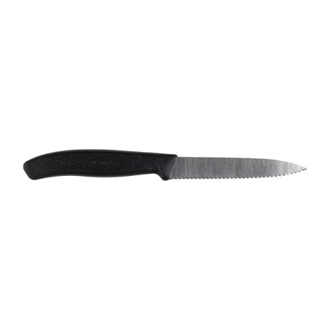 Nóż do obierania Victorinox 6.7733 ząbkowany, czarny Victorinox