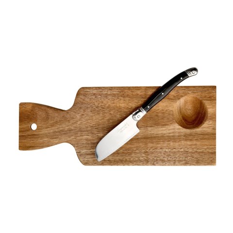 Nóż do sera Laguiole Santoku Premium Line z deską Laguiole