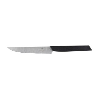 Nóż kuchenny Victorinox Swiss Modern 6.9003.12W ząbkowany z zaokrąglonym czubkiem czarny Victorinox