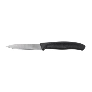 Nóż do warzyw i owoców Victorinox 6.7603 gładki, czarny Victorinox