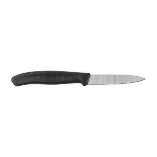 Nóż do warzyw i owoców Victorinox 6.7603 gładki, czarny Victorinox