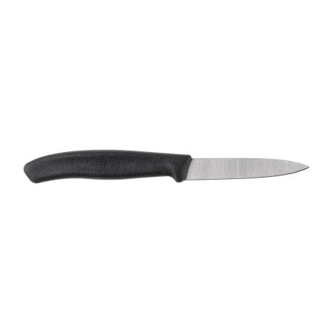Nóż do warzyw i owoców Victorinox 6.7603 gładki, czarny Victorinox
